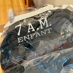 7 A.M. Enfant Blanket 212 Evolution - Black